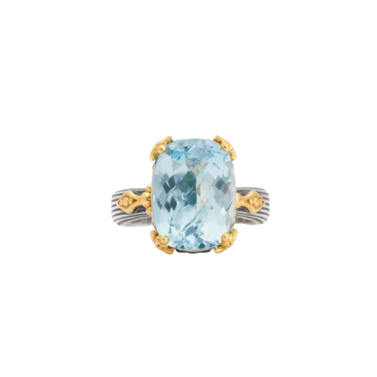 Sky Blue Topaz Core Ring