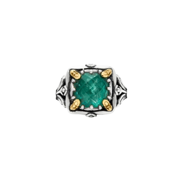 Green Aventurine Heirloom Ring