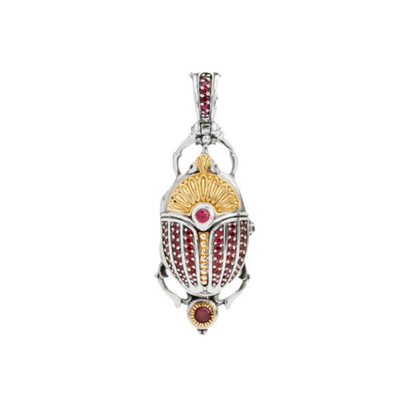 Regal Beetle Pendant