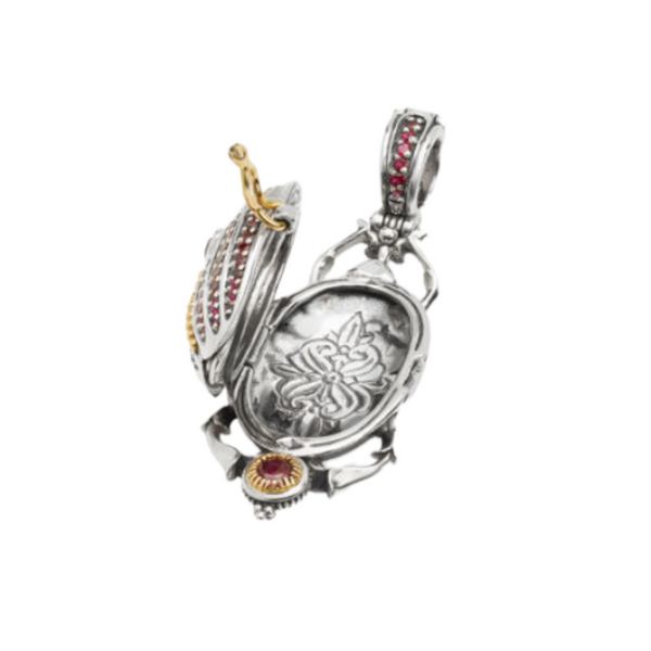 Regal Beetle Pendant