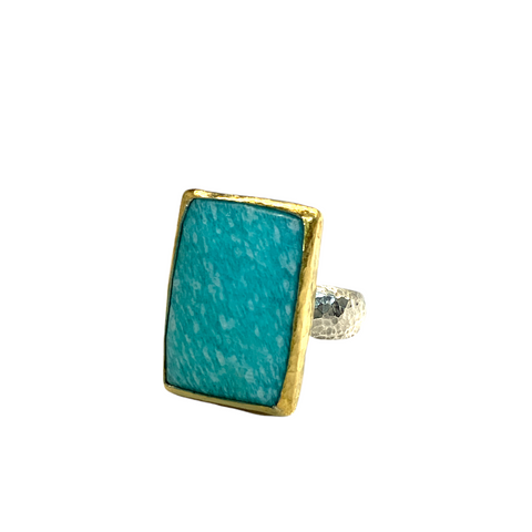 Amazonite Ring