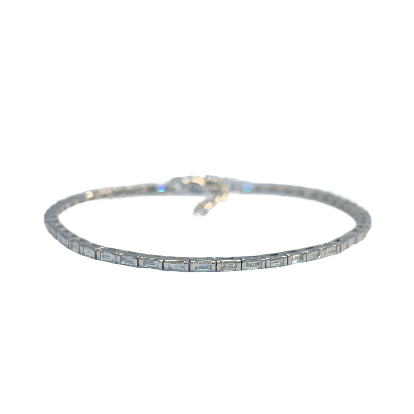 1.20 ctw Baguette Diamond Tennis Bracelet