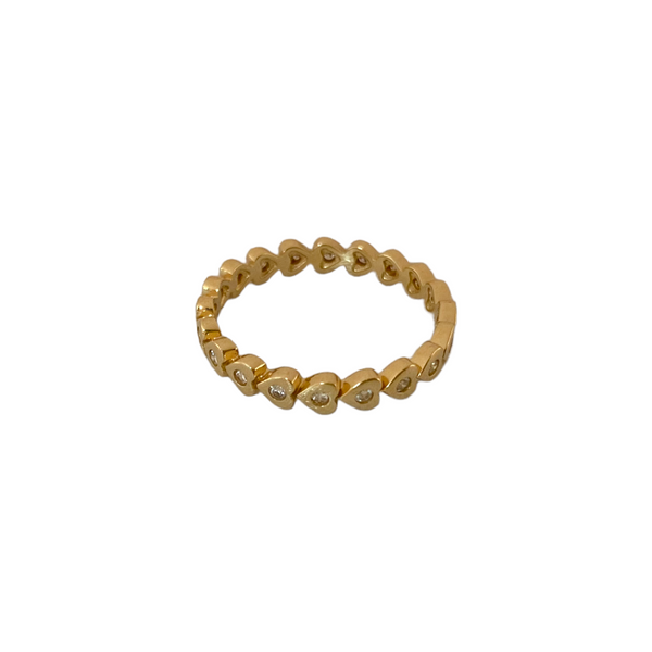 Heart Diamond Eternity Ring
