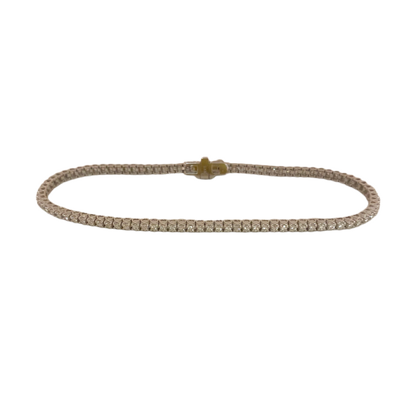 White Gold Diamond Tennis Bracelet
