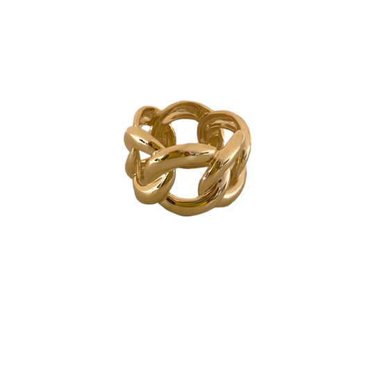 Large Gold Link Ring