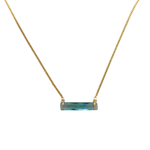 Teal Quartz Necklace