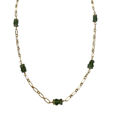 Green Apatite Necklace