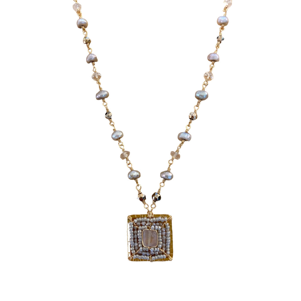Mixed Gemstone Necklace