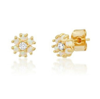 Floral Stud Earrings