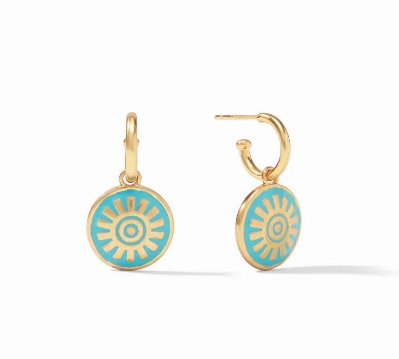 Soleil Hoop & Charm Earring