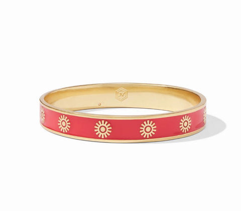 Red Soleil Bangle Bracelet