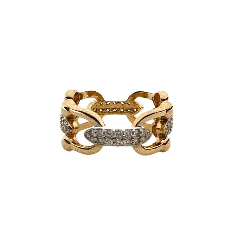 Diamond Buckle Ring Charde