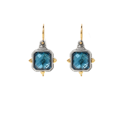 Spectral Square Wire Earrings