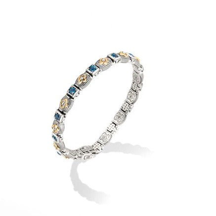 Maven Blue Topaz Bracelet
