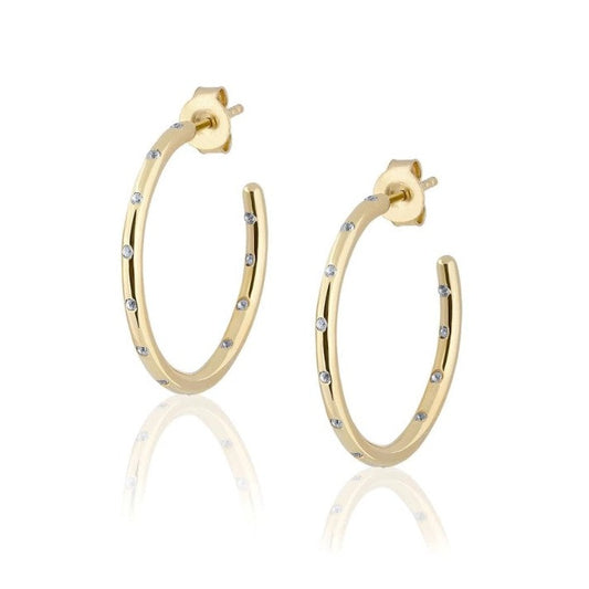 Small Sprinkle Hoop Earrings