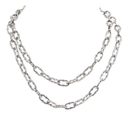 Silver Link Necklace