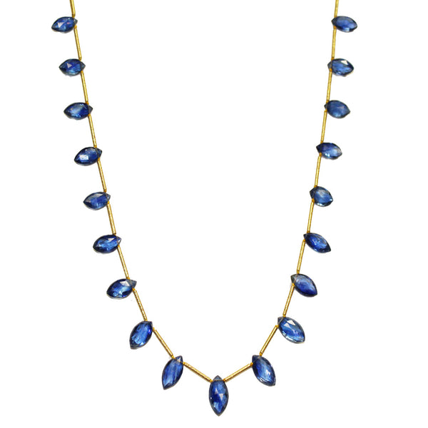 Kyanite Stationed Necklace