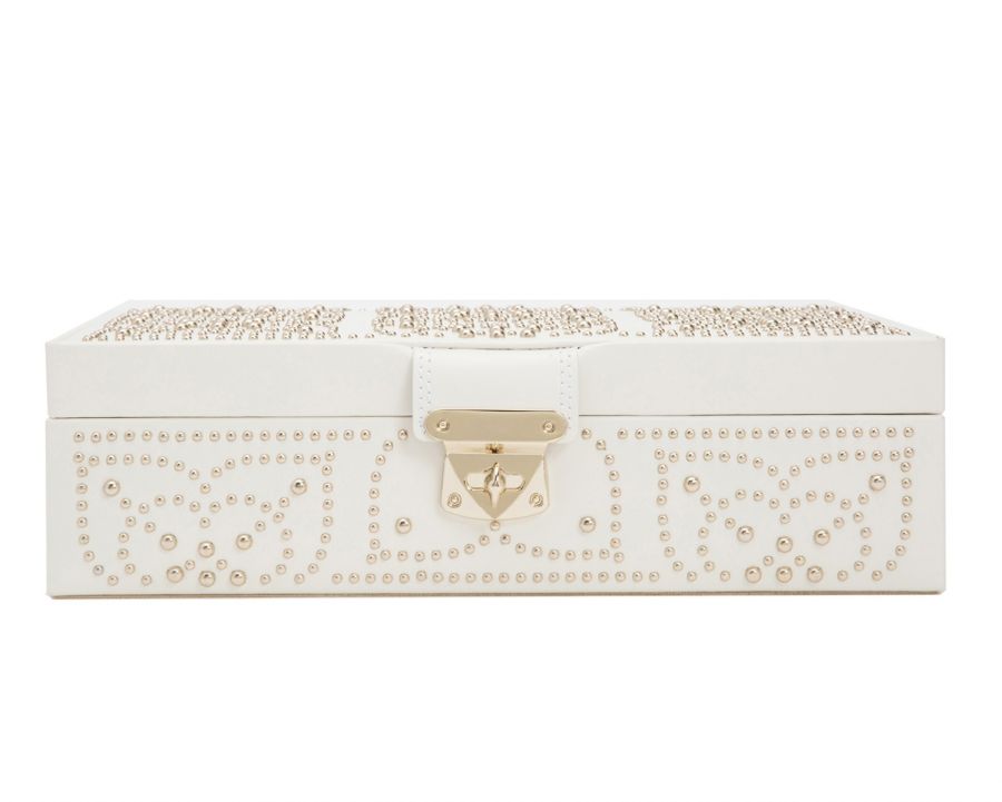 Marrakesh Cream Flat Jewelry Box