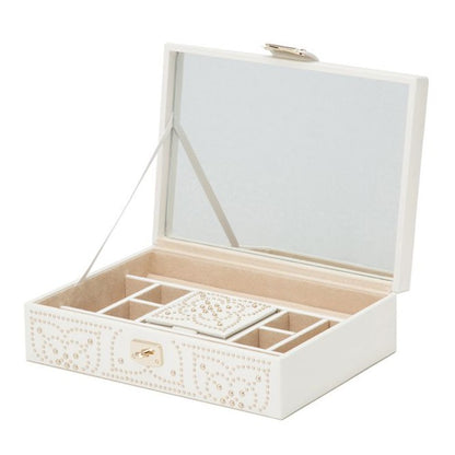 Marrakesh Cream Flat Jewelry Box