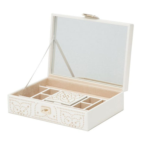 Marrakesh Cream Flat Jewelry Box