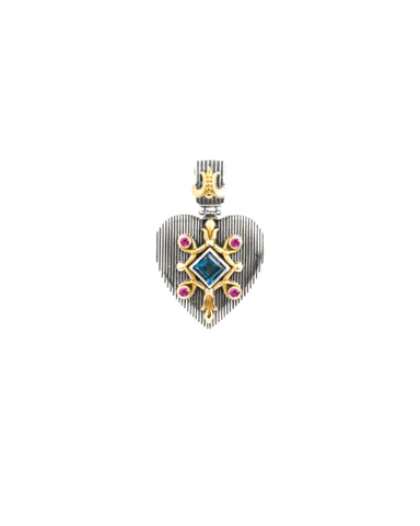 Heart Emblem Pendant