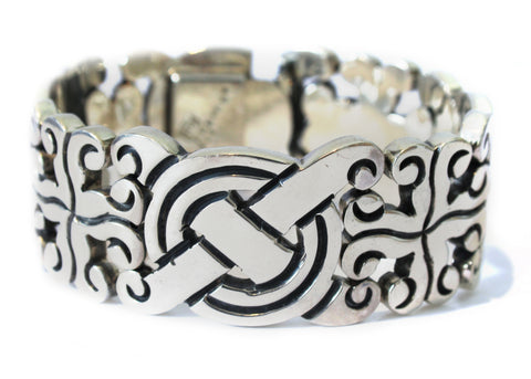 Pat Areias Handmade Sterling Sterling Bracelet