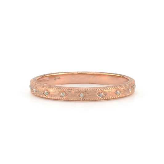 Lisse Delicate Beaded Band