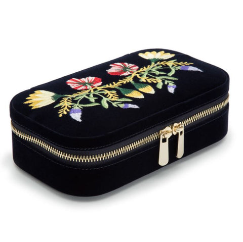 Zoe Indigo Travel Zip Case